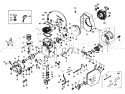 Page D Diagram and Parts List for 9483-0 G1600 Briggs and Stratton Generator